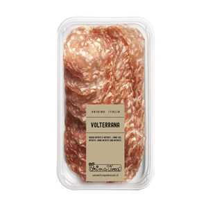 SALAMI Z FENKUŁEM DOJRZEWAJĄCE PLASTRY BEZGLUTENOWE BIO 70 g - PRIMAVERA