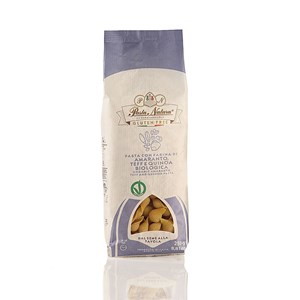 MAKARON (KUKURYDZIANO - RYŻOWY Z AMARANTUSEM, TEFF I QUINOA) CONCHIGLIE BEZGLUTENOWY BIO 250 g - PASTA NATURA