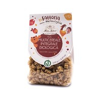 MAKARON (RYŻOWO - GRYCZANY Z AMARANTUSEM I TEFF) DLA DZIECI ZWIERZĘTA BEZGLUTENOWY BIO 250 g - PASTA NATURA