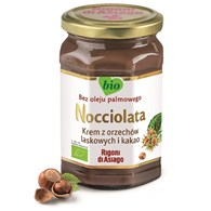 KREM Z ORZECHÓW LASKOWYCH I KAKAO BEZGLUTENOWY BIO 650 g - RIGONI DI ASIAGO (NOCCIOLATA)