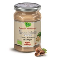 KREM Z ORZECHÓW LASKOWYCH BIAŁY BEZGLUTENOWY BIO 250 g - RIGONI DI ASIAGO (NOCCIOLATA)