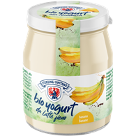 JOGURT BANANOWY Z MLEKA SIENNEGO BEZGLUTENOWY BIO 150 g (SŁOIK) - STERZING-VIPITENO