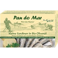 SARDYNKI EUROPEJSKIE W BIO OLIWIE Z OLIWEK EXTRA VIRGIN 120 g (90 g) - PAN DO MAR