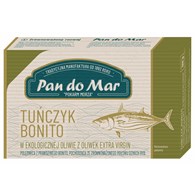 TUŃCZYK BONITO W BIO OLIWIE Z OLIWEK EXTRA VIRGIN 120 g - PAN DO MAR