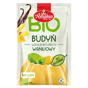 BUDYŃ WANILIOWY BEZGLUTENOWY BIO 40 g - AMYLON