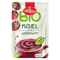 KISIEL INSTANT O SMAKU WIŚNIOWYM BEZGLUTENOWY BIO 30 g - AMYLON