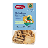 CIASTKA ORKISZOWE ZWIERZAKI BIO 100 g - ZEMANKA