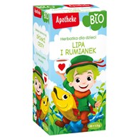 HERBATKA DLA DZIECI - LIPA I RUMIANEK BIO (20 x 1,5 g) 30 g -APOTHEKE