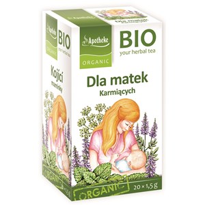 HERBATKA DLA MATEK KARMIĄCYCH BIO (20 x 1,5 g) 30 g - APOTHEKE