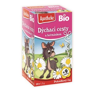 HERBATKA DLA DZIECI - NA DROGI ODDECHOWE PO 9 MIESIĄCU BIO (20 x 1,5 g) 30 g - APOTHEKE