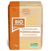 MĄKA PSZENNA LUKSUSOWA TYP 550 BIO 1 kg - PROBIO (BIOHARMONIE)