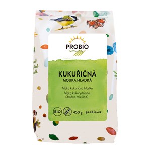 MĄKA KUKURYDZIANA BEZGLUTENOWA BIO 450 g - PROBIO