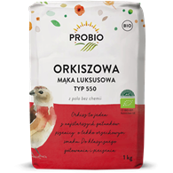 MĄKA ORKISZOWA LUKSUSOWA TYP 550 BIO 1 kg - PROBIO