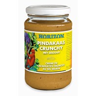 KREM Z ORZESZKÓW ZIEMNYCH CRUNCHY Z SOLĄ MORSKĄ BIO 350 g - HORIZON