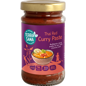 PASTA TAJSKA CZERWONE CURRY BIO 120 g - TERRASANA