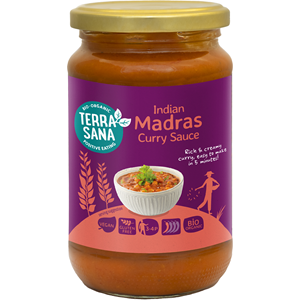 SOS CURRY INDIAN MADRAS BEZGLUTENOWY BIO 350 g - TERRASANA