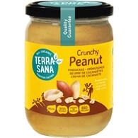 KREM Z ORZESZKÓW ZIEMNYCH PRAŻONYCH 100 % CRUNCHY BIO 500 g - TERRASANA