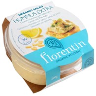 HUMMUS EKSTRA Z ORZESZKAMI PINIOWYMI BEZGLUTENOWY BIO 200 g - FLORENTIN