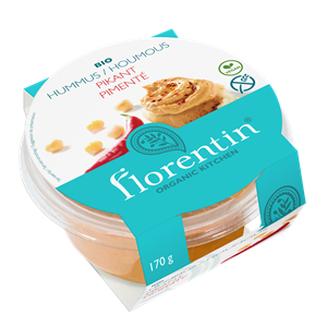 HUMMUS PIKANTNY BEZGLUTENOWY BIO 170 g - FLORENTIN