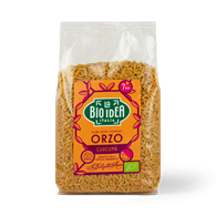 MAKARON ORZO Z KURKUMĄ I CZARNYM PIEPRZEM BIO 400 g - LA BIO IDEA