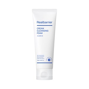 PIANKA DO TWARZY CREAM NAWILŻAJĄCA OCZYSZCZAJĄCA Z CERAMIDAMI 120 ml - REAL BARRIER