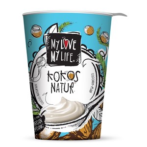 PRODUKT KOKOSOWY NATURALNY BEZ DODATKU CUKRÓW BEZGLUTENOWY BIO 400 g - MY LOVE MY LIFE