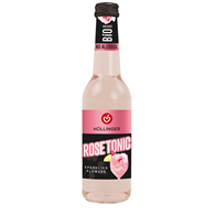 DRINK MUSUJĄCY BEZALKOHOLOWY ROSE TONIC BIO 330 ml - HOLLINGER