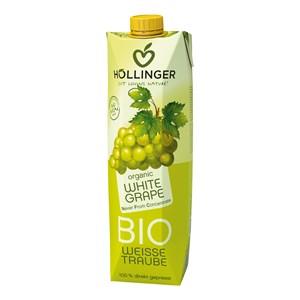 SOK Z BIAŁYCH WINOGRON NFC BIO 1 L - HOLLINGER